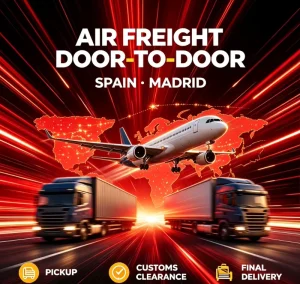 Express Air Shipping Door-to-Door Spain Special Goods Tax-Inclusive DDP