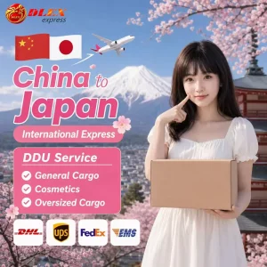 Express Logistics Services to Japan DDU Air Shipping Small Parcels Bulk Cargo Shipment
