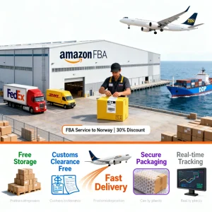 FBA Door to Door Delivery Service Express From China with Free Labeling Freight Forwarder China Canada Norway USA