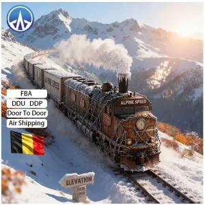 FBA Door-to-Door Logistics Service Express Shipping From China to Pakistan Railroad+Express
