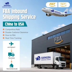 FBA Inbound Logistics Air Transit DDP From China to USA Warehouse Freight Forwarder