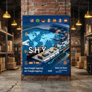 FCL LCL Air and Sea Freight Forwarder Logistics Shipping Agent China to USA France Germany Spain Italy