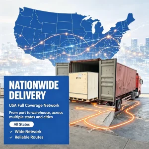 FCL LCL Sea Shipping China to USA DDP Oversized Cargo Door to Door Delivery to Warehouse