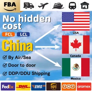 Freight Delivery Door to Door FBA Logistic Shipping Service LCL Express Shipping Shipping Agent USA Canada UK Europe