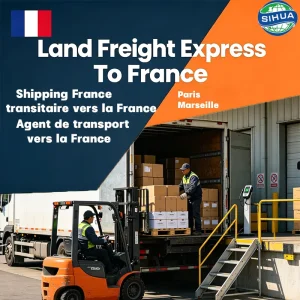 Freight Delivery Shipping Agent Trucking Company Warehouse to Marseille France Cargo Forwarder Logistics Service