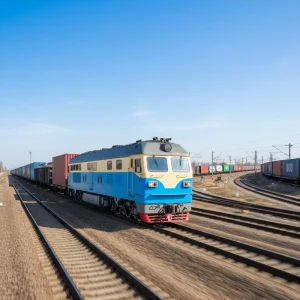 Freight Forwarder DDP DDU Train Railway Transport From China to UK France Germany Europe Door to Door