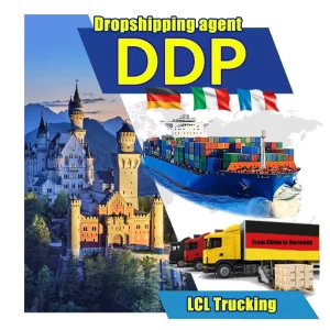 Freight Forwarder LCL Trucking Drop Shipping Agent China to UK France USA Canada Spain Italy Chile Germany