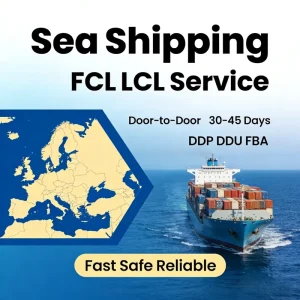 Germany DDP LCL Express and FCL Door-to-Door Shipping From China with 20ft 40ft 40HQ Containers and Insurance