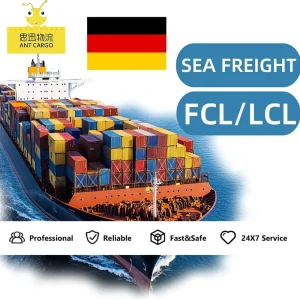 Global Express Shipping Agent Freight Forwarder Sea Air From China to Germany FCL Transportation LCL Services