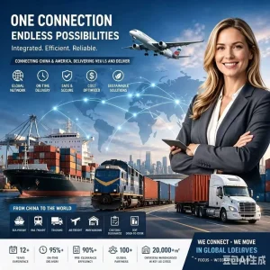 Guangdong to USA and Canada DDP LCL and Trucking Freight 8-12 Days Full Tracking and Insurance