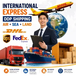 Hand Carry DDP Door-to-Door Air Express Freight Forwarding Service from China to USA UK and EU