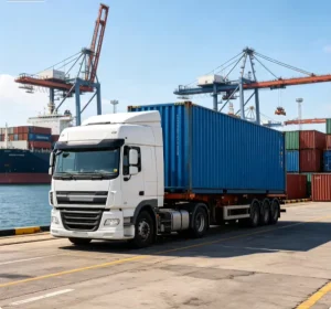 Heavy Load Container Transport Semi Trailer Robust Suspension for Harsh Complex Road Conditions