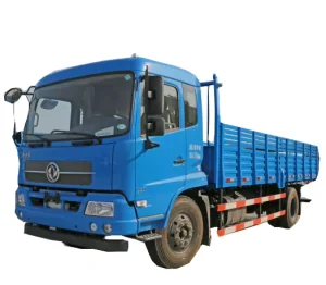High-Rail Cargo Truck 5-10T Load Capacity Diesel Engine Fence Transport Truck
