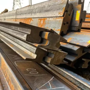 Hot Rolled 22kg Railroad Track Q235B P12 Heavy Train Rail Mining Mine Cart Rail