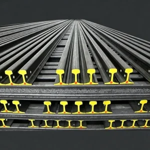 Hot Rolled Railway Steel Rail Carbon Steel Railroad Track for Mining and Construction