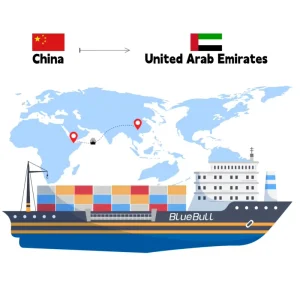 International Logistics Sea Shipping 20GP 40HQ Container Air Cargo Freight Door to Door FBA Express Truck DDP Delivery to UAE EU