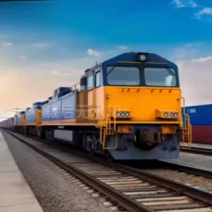 International Shipping Cost China Europe Door to Door DDP Railway Express Freight Container Transport Certified Railway