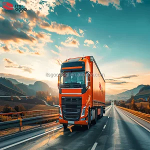 International Trucking Services from China to the UK DDP and DDU Options