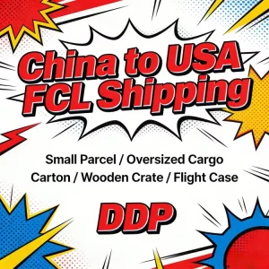 LCL Express DDP Ocean Freight Shipping Service From China to US with 30-35 Days Transit Logistics Solutions