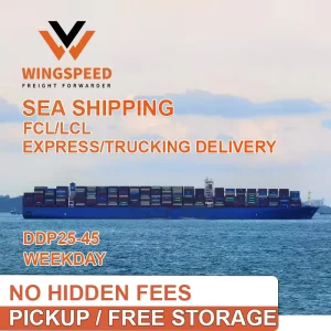 LCL Sea Shipping from China to USA Australia Japan with DDP Door-to-Door Service