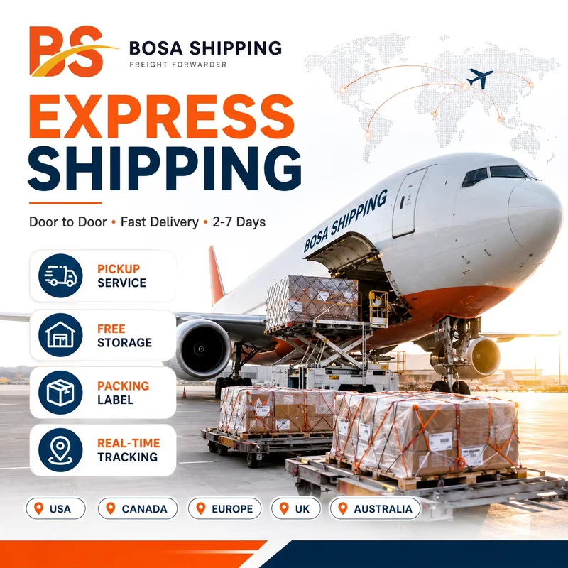 LCL Shipping Express Service for Small Business and Sample Orders Guangzhou Shenzhen to Worldwide