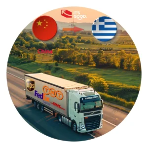 Logistics Express Service Transport by Truck Air Freight Forwarder from China to France Germany Greece