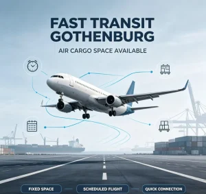 Logistics Service Express Air Shipping Door to Door Gothenburg Special Dangerous Goods Tax Inclusive DDP 1 Day Dispatch 24h