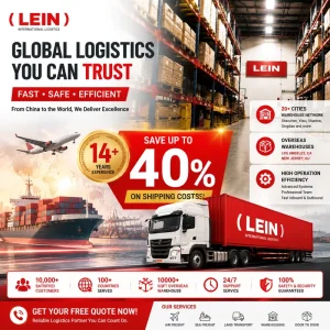 Logistics Services Door-to-Door Air and Sea Freight Express Delivery FBA Freight Forwarder to USA UK and Global Destinations