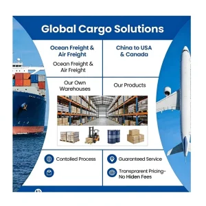 Long-Term Airline Vessel USA Freight Service Amazon FBA LCL Shipment