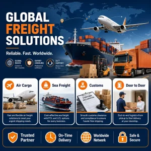 Mixed Goods DDP Air and Sea Freight Forwarding Service China to Worldwide Door-to-Door
