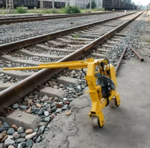 Multifunctional DGC Rail Carrier for Railway Works Unilateral Wheel Train 500kg 1000kg
