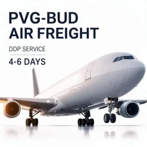 PVG-BUD Air Trucking DDP Door-to-Door Service for General Goods From China to Hungary 2-4 Day Transit