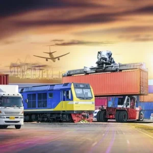 Railroad and Trucking Freight Forwarding Cargo Service from China to the US, DDP DDU, Fast Air Delivery 3-5 Days