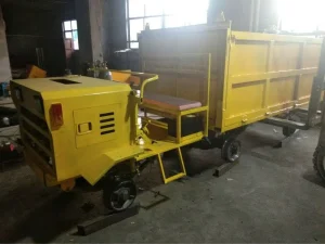 Railway Construction Track Transport Vehicles with Bearing and Engine for Mine Projects
