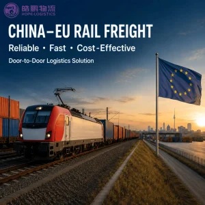 Railway Train Freight Forwarder Train Shipping Cargo Service China to Germany Door to Door DDP Rail Trucking Logistics