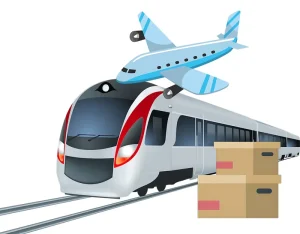 Railway Train Railroad From China to France UK Spain Europe Courier Service