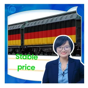 Railway Transportation Service FCL to Europe Poland Germany Belgium France Italy