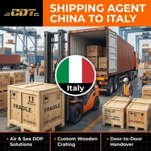 Sea Freight Forwarder From Shenzhen Netherlands DDP Duty Paid Tax Included 18 22 Day Railroad Trucking for FBA to Italy