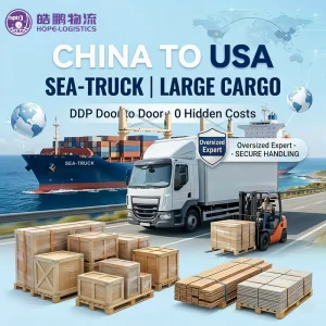 Sea Freight Forwarder Shipping Logistics from China to USA FBA LCL Express DDP Door-to-Door Delivery