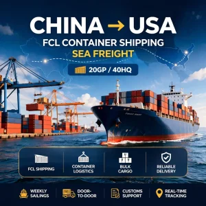Sea Freight LCL+Express Shipping Service China to Global Destinations Door-to-Door 30-45 Days Transit & Insurance