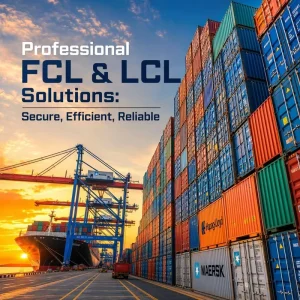 Sea Freight Shipping Agent LCL Express DDP DDU Service to Europe and US from Guangdong