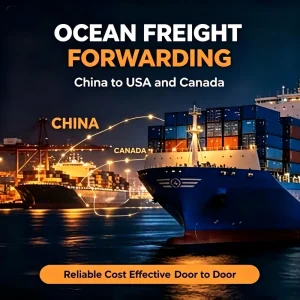 Sea Shipping Freight Forwarder China to USA Canada Door-to-Door DDP Bulk E-commerce Cargo