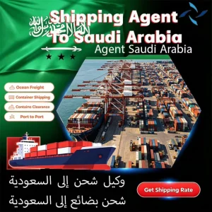 Sea Shipping LCL & Express Agent Saudi Arabia Prince Mohammad Bin Abdulaziz King Khalid International Airport Door-to-Door DDP
