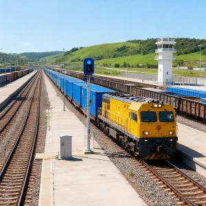 Shenzhen Logistic Agent Drop Shipping DDP to Europe DDP DDU China-Europe Railway Large Iron Christmas Train Shipping Agent
