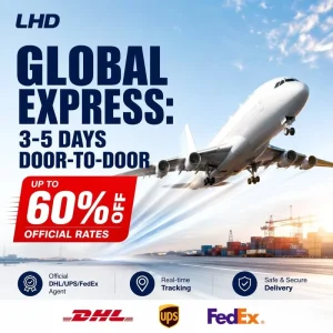 Shipping Agent Door-to-Door Delivery Service Express Trucking Air Freight Forwarder Sea Transport to EU Asia