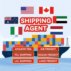 Shipping Agent FBA Logistics Express LCL Container Shipping from China to USA Dallas Chicago Portland Baltimore