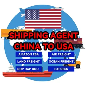 Shipping Agent FBA Logistics Express LCL Container Shipping from China to USA New York Newark New Jersey