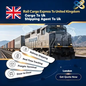 Shipping Agent Logistic Service Freight Railway to UK Southampton Port Warehouse Services
