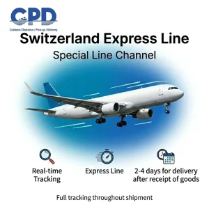 Switzerland Air Express Door-to-Door Delivery Service with Tracking
