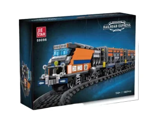 The Railroad Express 59096 Assembly Bricks Model Building Blocks 1827+ pcs/set